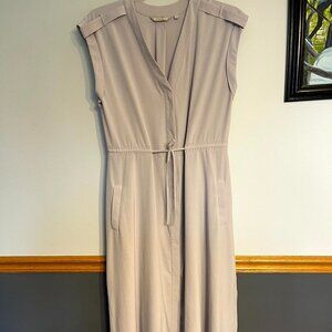 Athleta Women’s Classic Grey Size Large Athleisure Versatile Maxi Dress